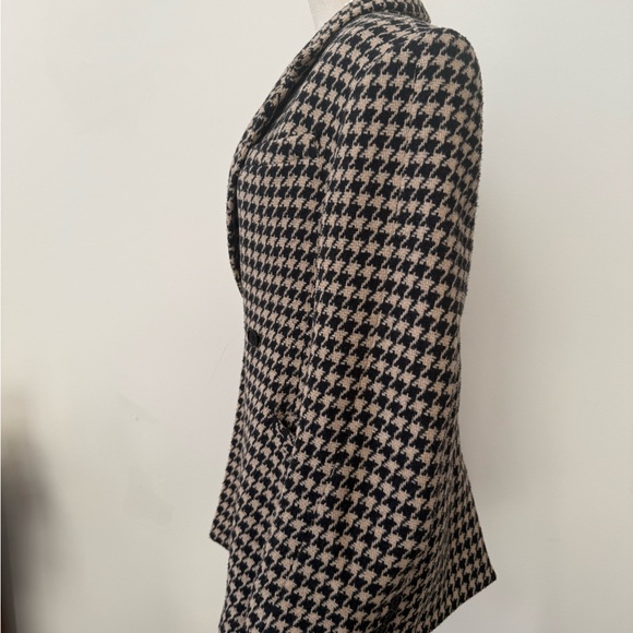 Anine Bing Kaia Houndstooth Blazer Used Size M - Picture 4 of 9